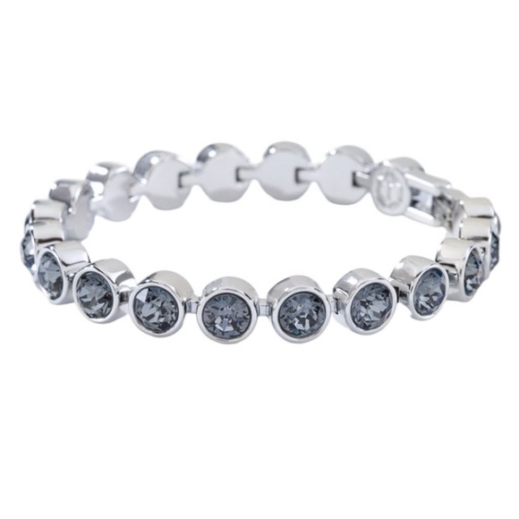 Swarovski | Jewelry | Swarovski Touchstone Crystal Ice Bracelet Silver ...